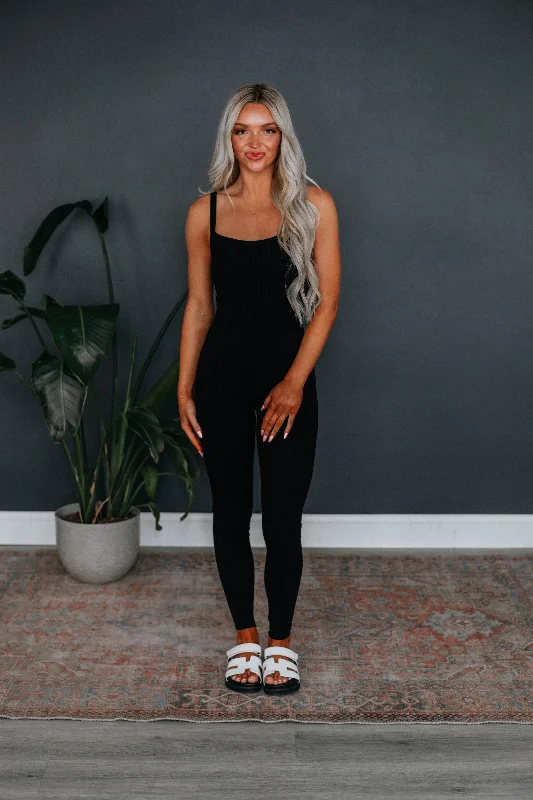 Myra Ribbed Jumpsuit