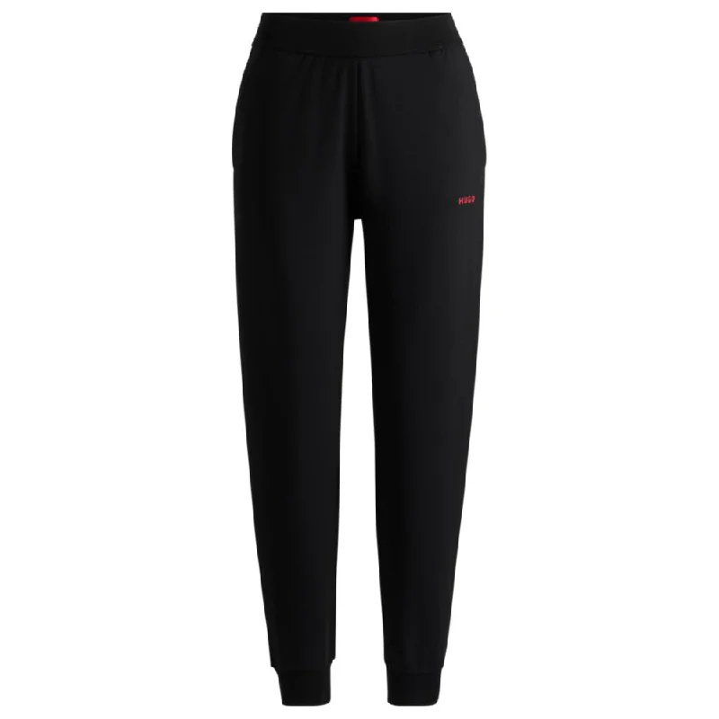 Relaxed-fit tracksuit bottoms with printed logo