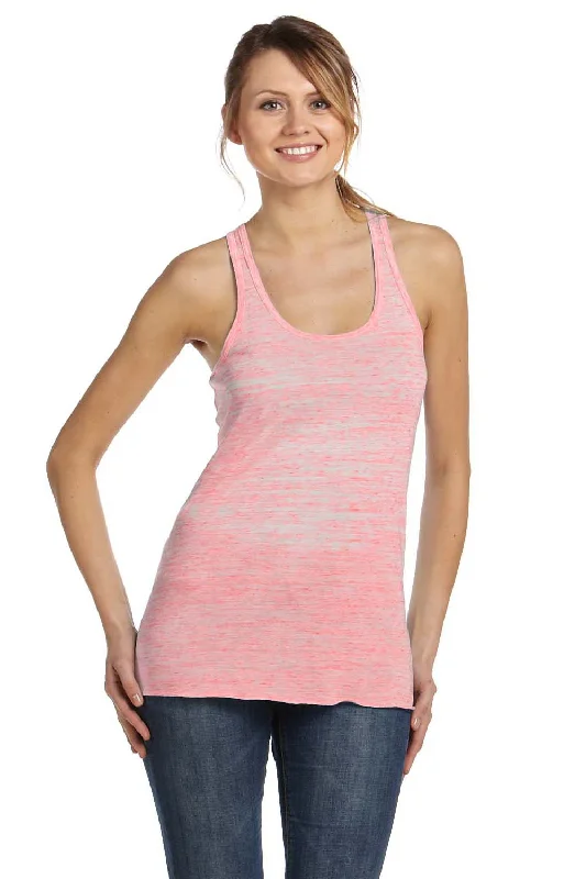 Bella + Canvas Womens Flowy Tank Top - Red Marble