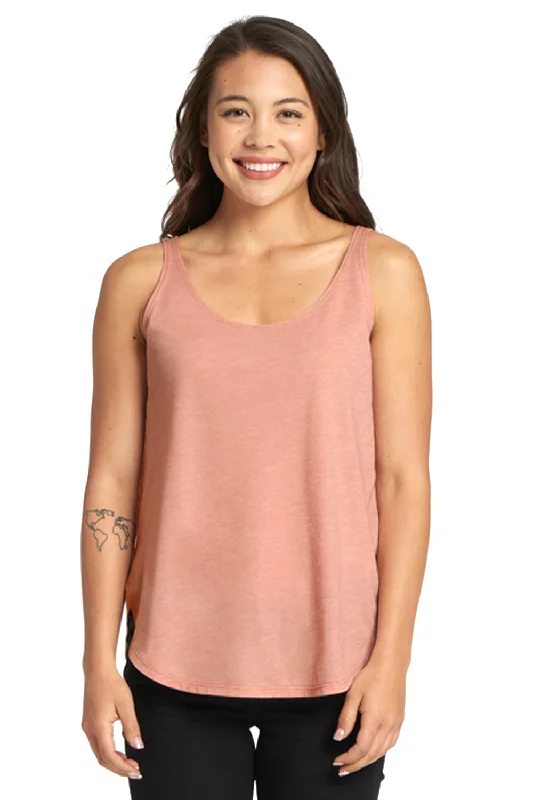 Next Level Womens Festival Tank Top - Desert Pink