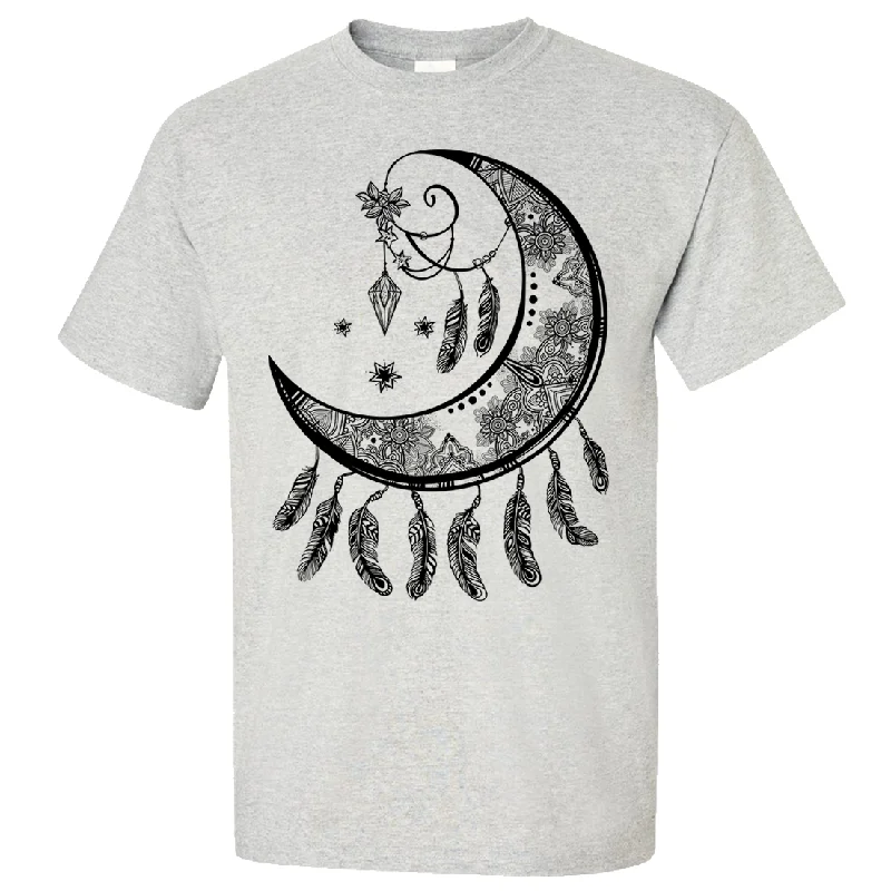 Crescent Moon Dreamcatcher Black Asst Colors T-shirt/tee