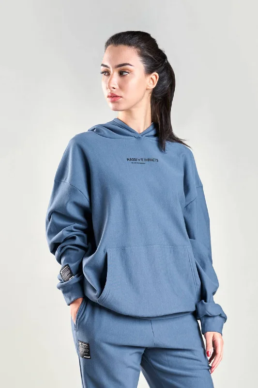 J024MI Organic Cotton & Bamboo Oversized Hoodie